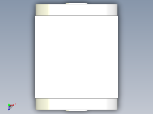 换向器22PW110双孔-1 24-95-115-M8.stp俯视缩略图