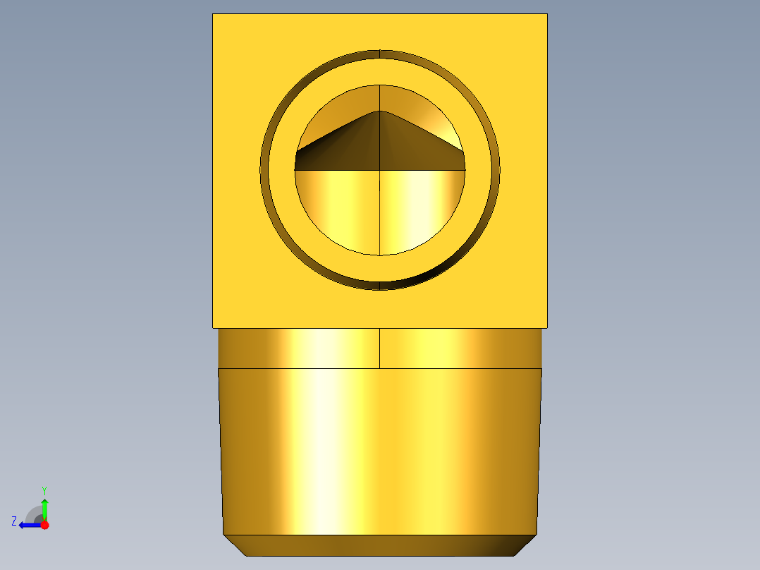 倒齿式工业管接头Hose Barb 90Deg Elbow to Male Pipe 129HB-12-12右视图