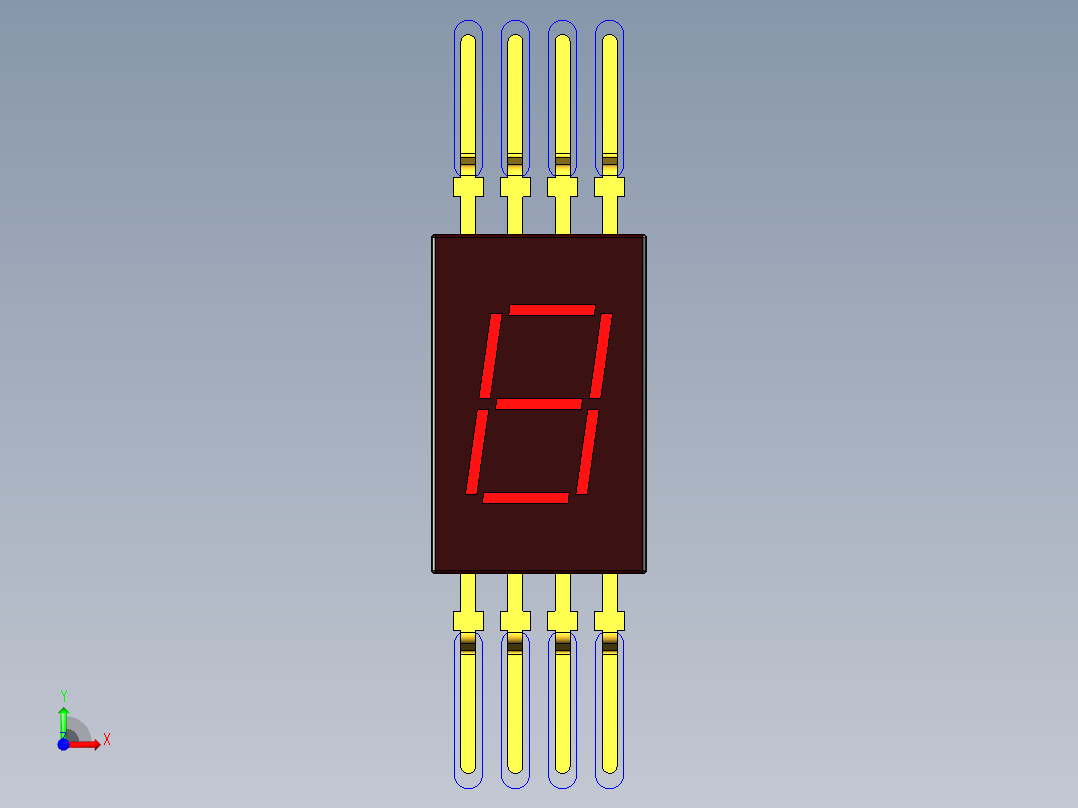 光电元件封装-ALS320前视图