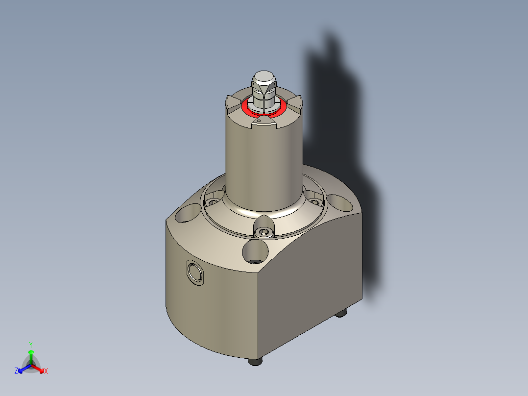 KOSMEKSFA1000-G0N-070-H70多系列多零件图纸模型多系列多零件图纸模型主视图