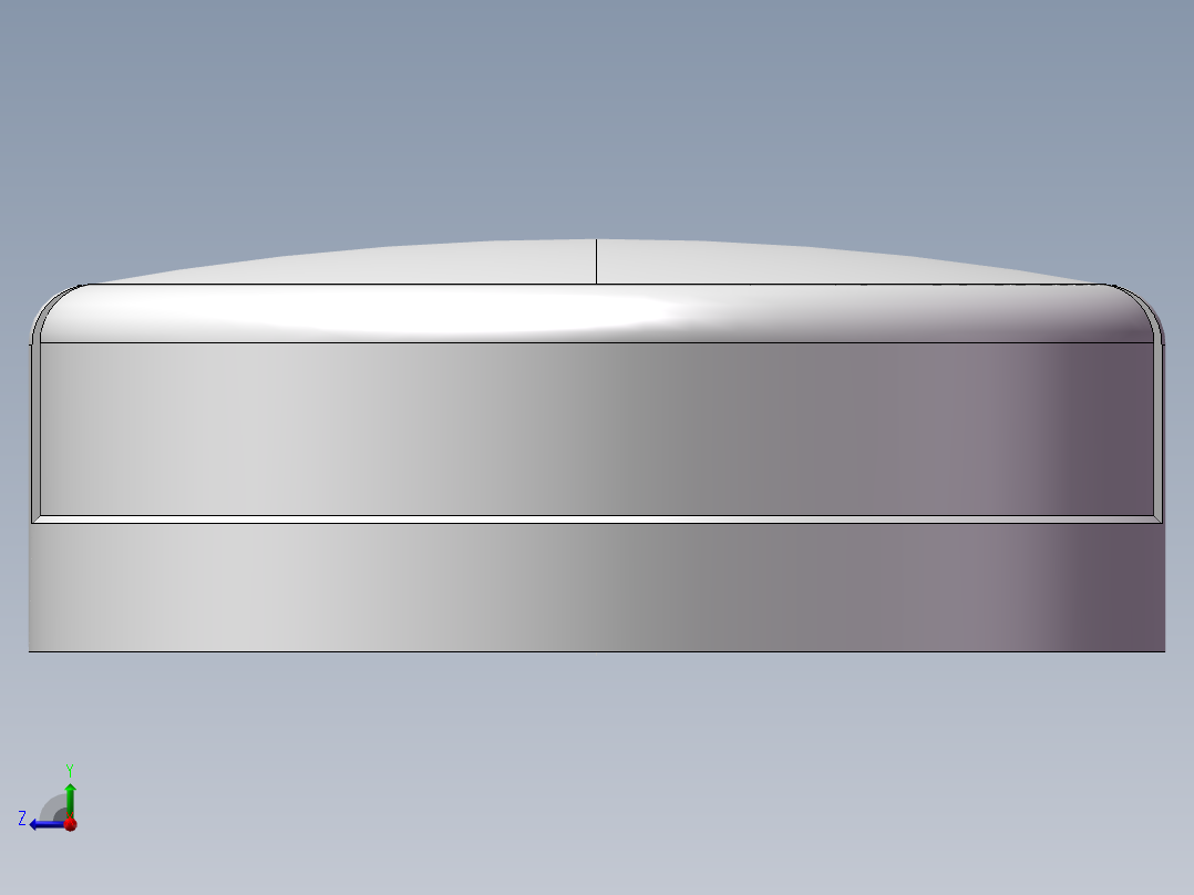 圆管帽 DN100右视图