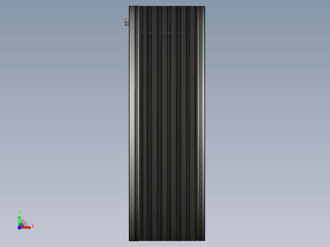 具有超高扭矩密度的TK无框架直接驱动电机前视图