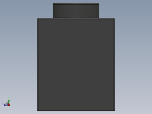 乐高机械组积木（横梁）-4124041 - 32018 Old Dark Grey Technic Brick 1 x 14 with Holes右视缩略图