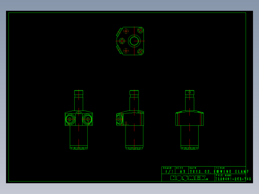 KOSMEKTLA0401-2CR-Y45多系列多零件图纸模型
