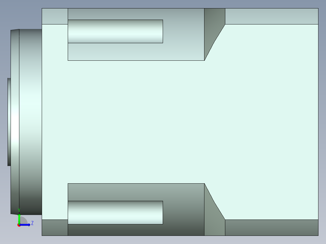 直齿孔PLX220-L1 42-114.3-200-M12.stp左视图