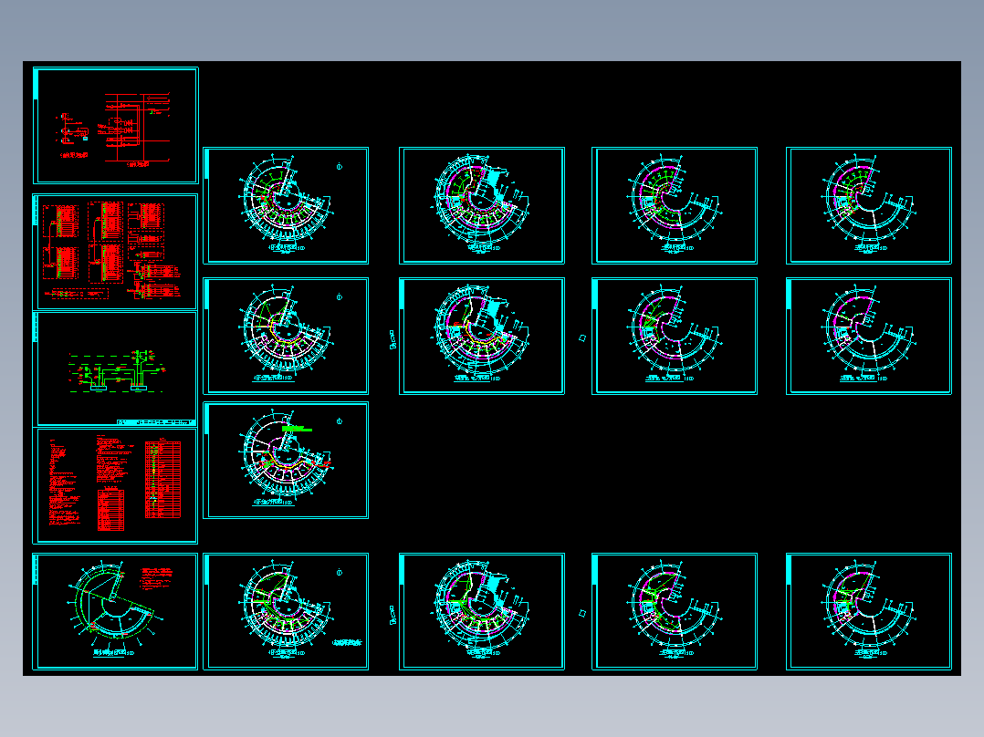 大型会所整体照明施工图