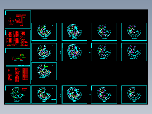大型会所整体照明施工图