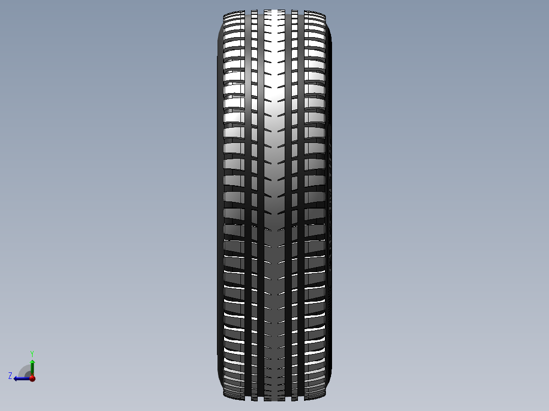 轮胎、车轮、轮毂(5)左视图