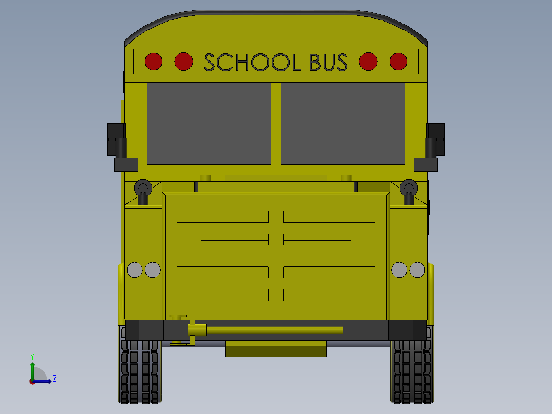 客车、公交车(36)左视图