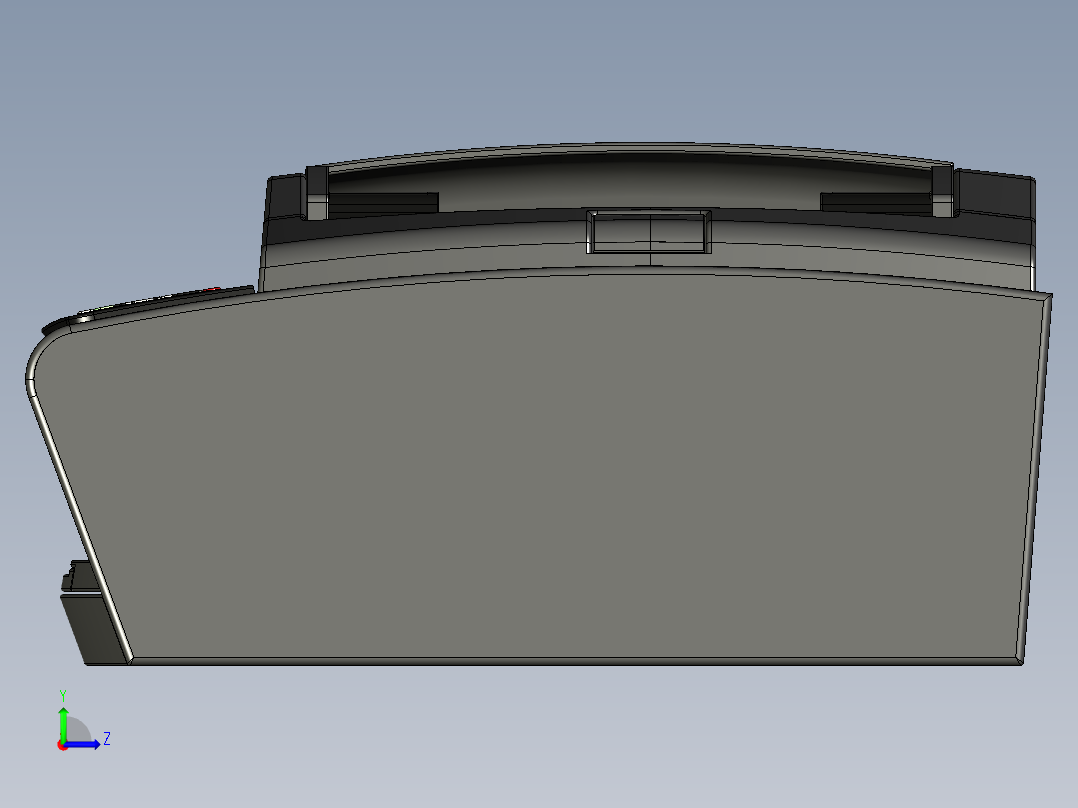 打印机(11)左视图