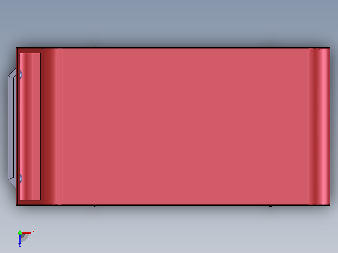 8座微型巴士俯视图