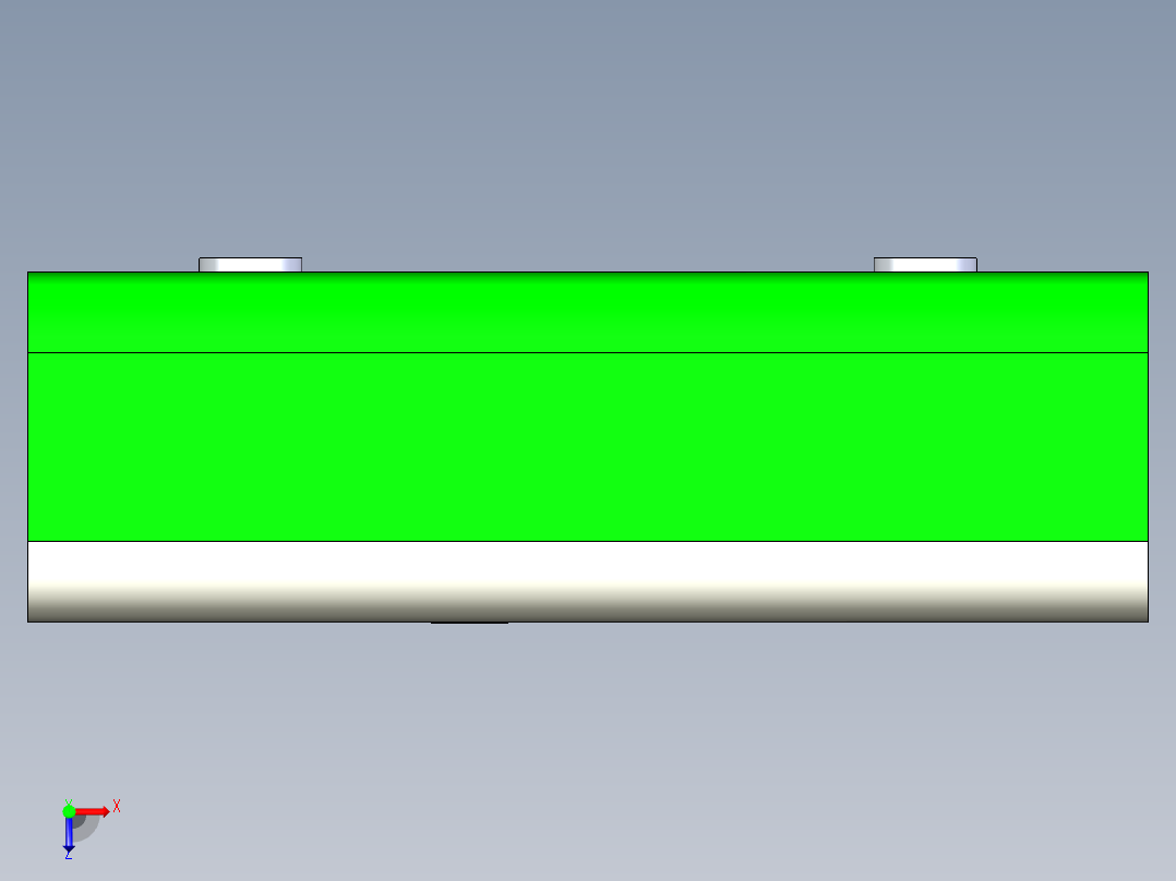 微信支付小方盒俯视图