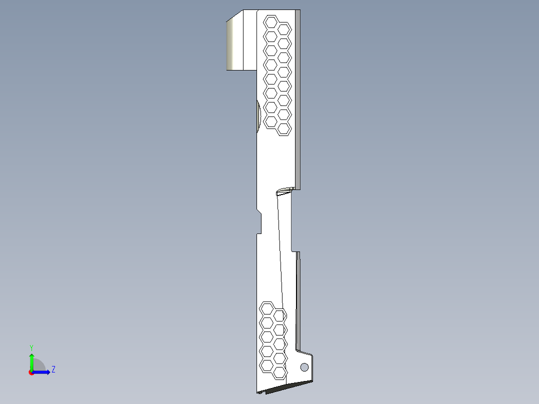 VFC P320 IPSC 包括滑套、枪管、制动器和瞄准镜安装座。四种不同款式供 X5 和 M17 使用。左视图