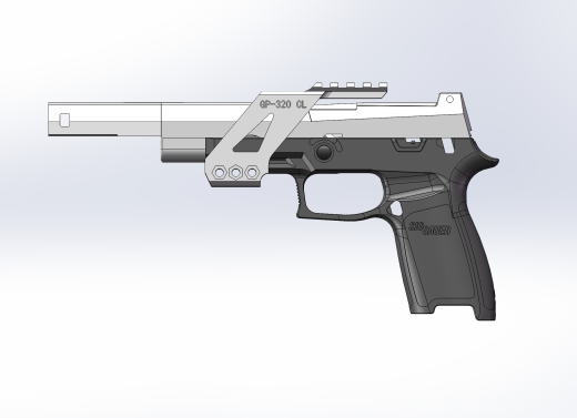 VFC P320 IPSC 包括滑套、枪管、制动器和瞄准镜安装座。四种不同款式供 X5 和 M17 使用。缩略图