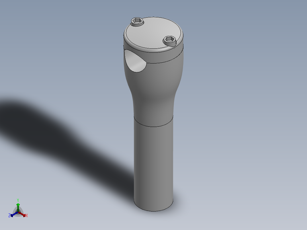 6英寸转接卡装置正等轴测图