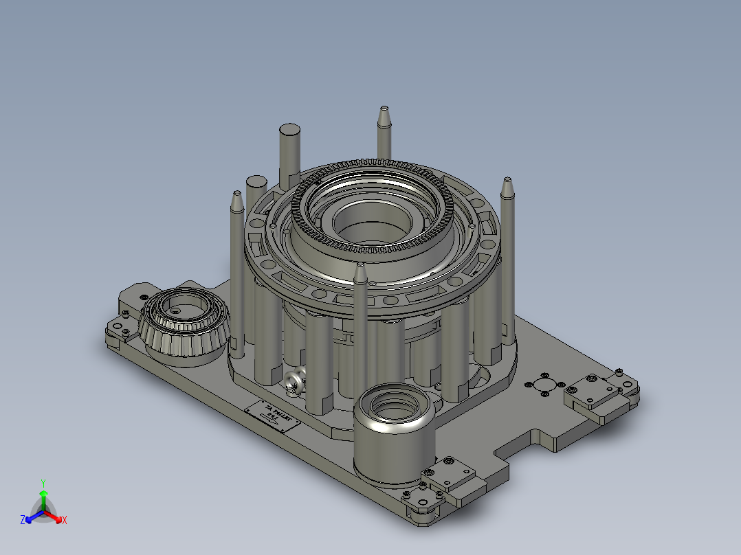 XXXXX08-01-01轮毂壳体托盘