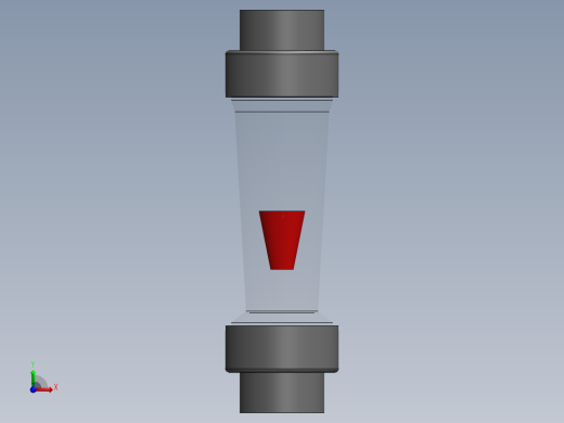 塑料转子流量计-UPVC DN15-DN150前视缩略图