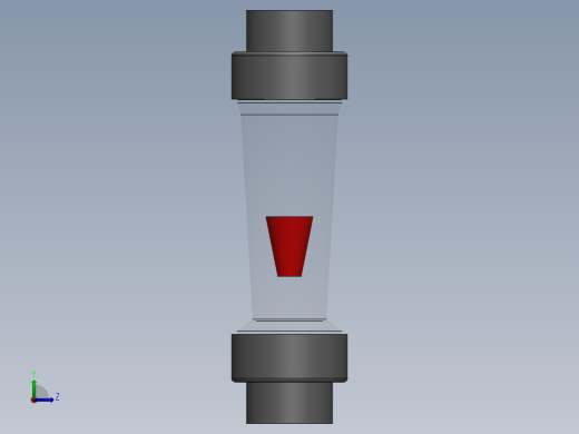 塑料转子流量计-UPVC DN15-DN150左视缩略图