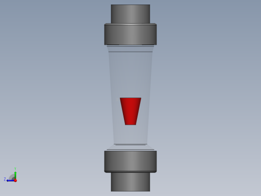 塑料转子流量计-UPVC DN15-DN150右视缩略图