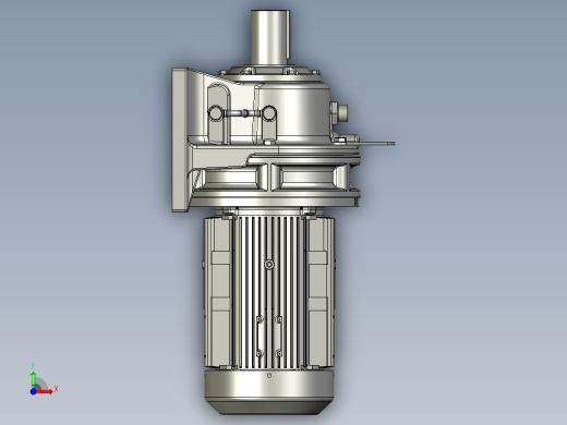 钢筋自动卷捆成型设备设计-MotorGear4Kw_StraightAxial前视缩略图
