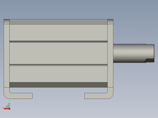 ACQ20x20SLB超薄型气缸后视缩略图