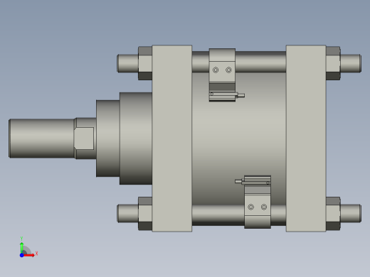 气缸CDS2B125-35-M9NL前视缩略图