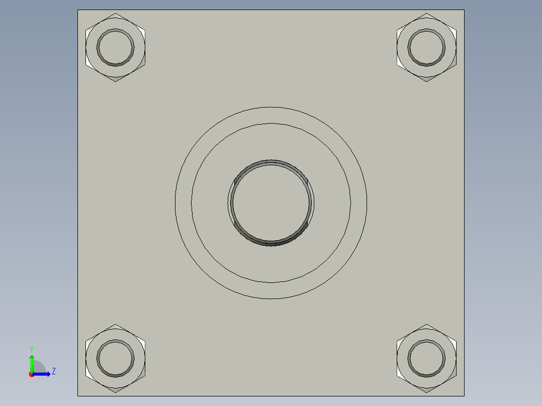 气缸CDS2B125-35-M9NL左视图