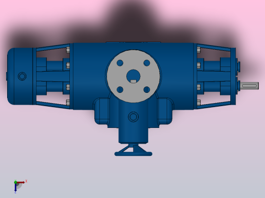 W.V系列双螺杆泵W2.1Z  W3.1Z  W4.1Z  W5.1Z[W2.1]俯视缩略图