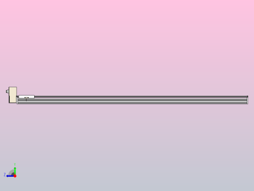 皮带直线轴半封闭可选导轨TPA-HNB-220D-176-L3050-RU-C-P1K-N3右视缩略图