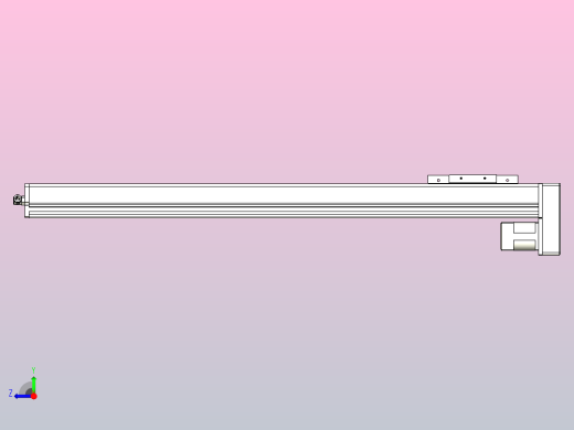 MCH14无尘螺杆滑台[MCH14-L#-800-BM-P20-C3]右视缩略图