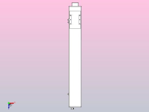 MCH14无尘螺杆滑台[MCH14-L#-800-BM-P20-C3]俯视缩略图