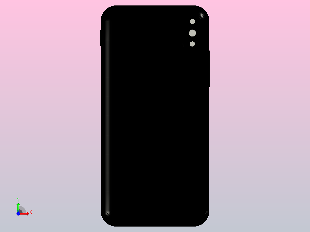 iphone X前视图