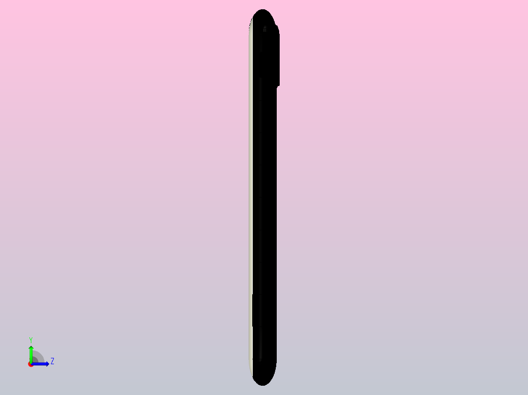 iphone X左视图