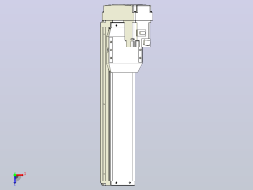 钢基模组TPA-KCR-8610C-440A1-MU-H0俯视缩略图