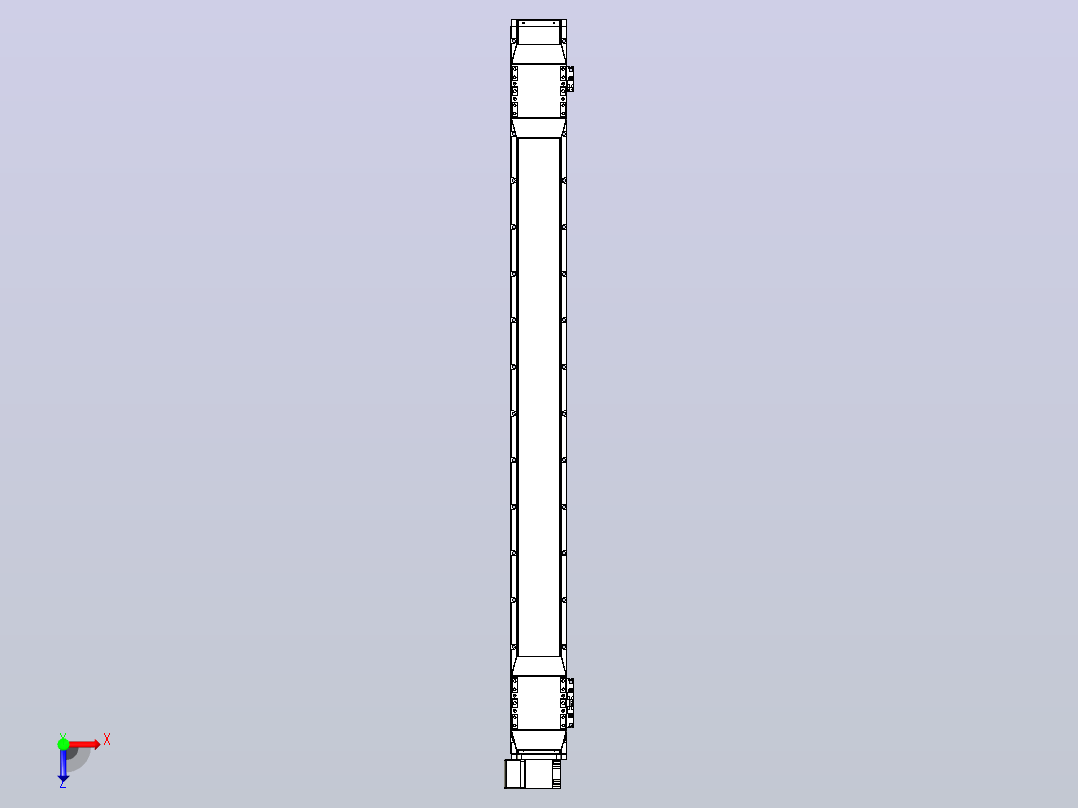 皮带直线轴双滑块型TPA-GCBS-120-P70-L550-LP-M20-N3俯视图