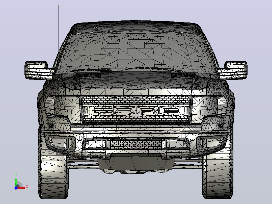 福特f 150 sVT Raptor 15前视图