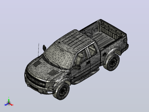 福特f 150 sVT Raptor 15正等轴测缩略图