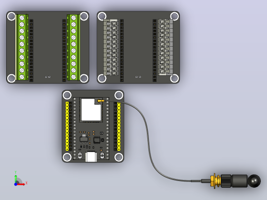 ESP32 DevKit 32U，带外部接口。。前视缩略图