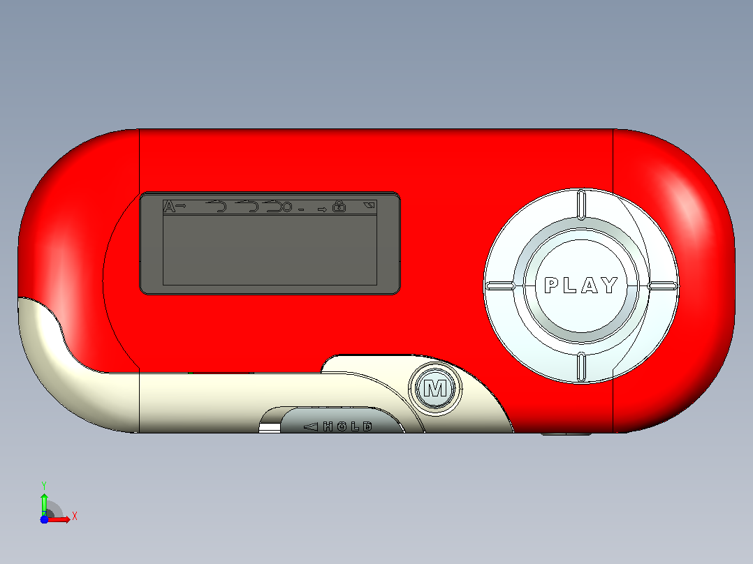 经典mp3前视图