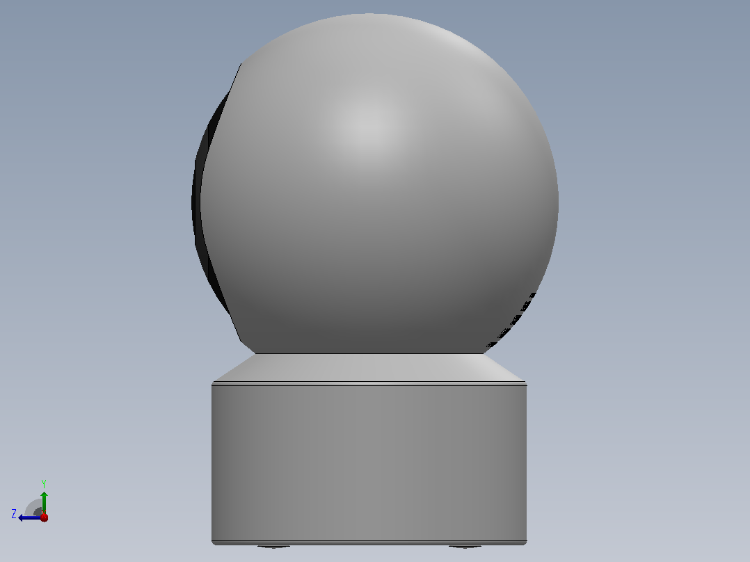 Solidworks中的小米相机设计右视图