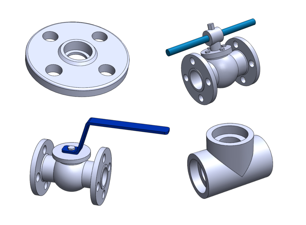 管道附件（阀门、法兰和三通）ASME (2)