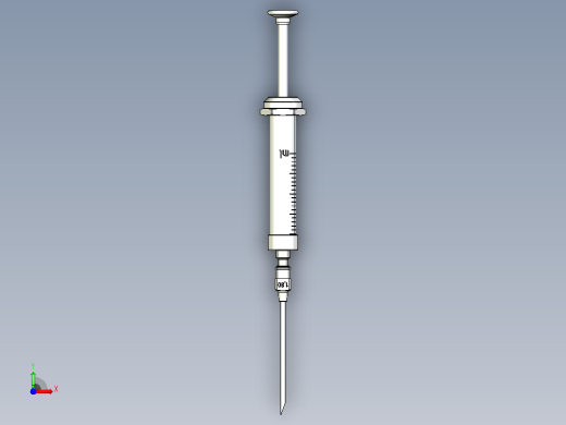 注射器前视缩略图