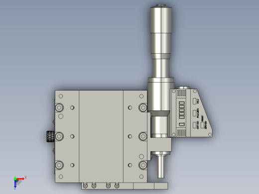 气动线性定位工作台MX80MT01C3D22X4系列俯视缩略图