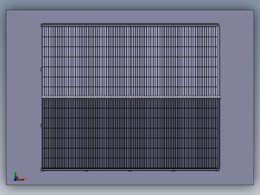 20x24米钢结构车间结构前视缩略图
