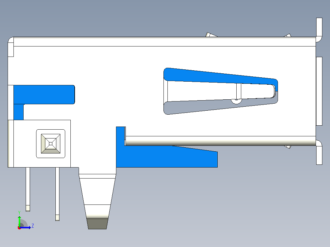 USB 3.0 Type-A端口19左视图