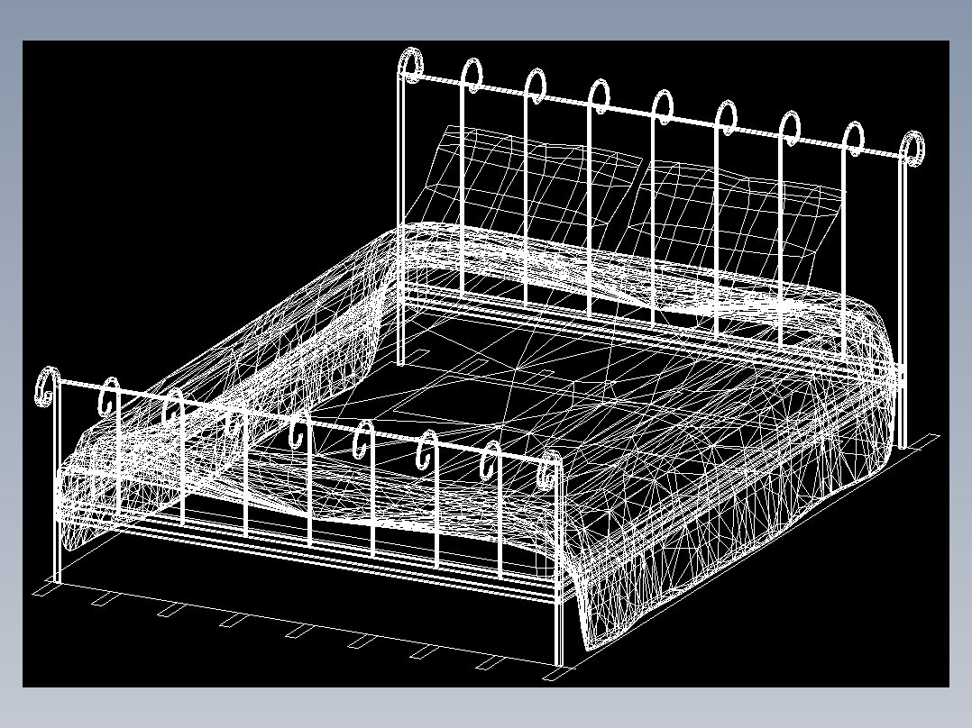室内家具和灯具等的模型十-K-B02