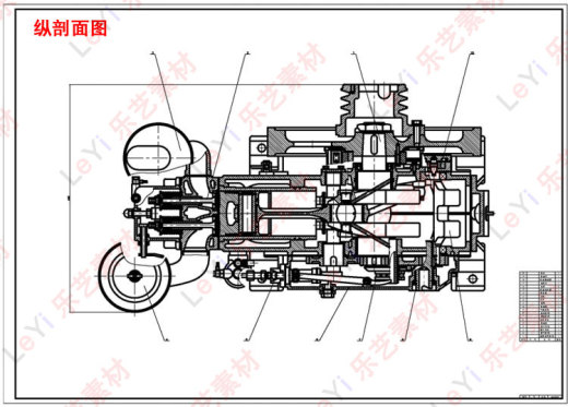 S195柴油机发动机图纸缩略图