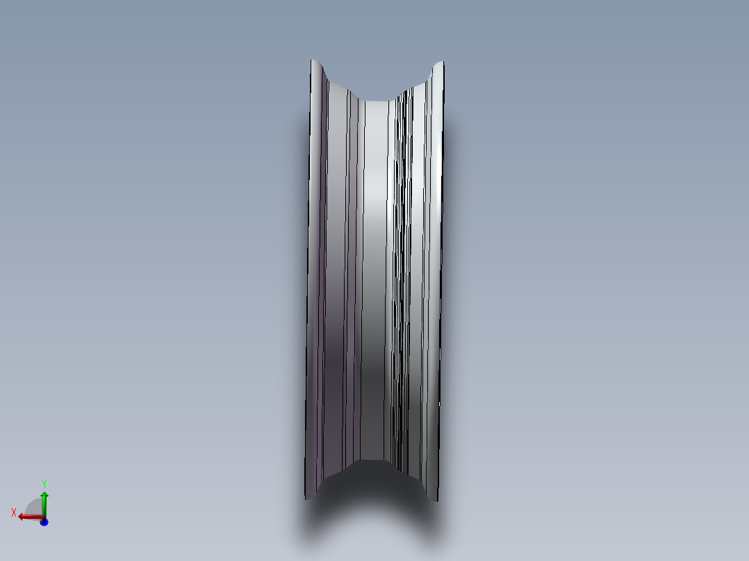 三轮摩托车前轮辋3D模型