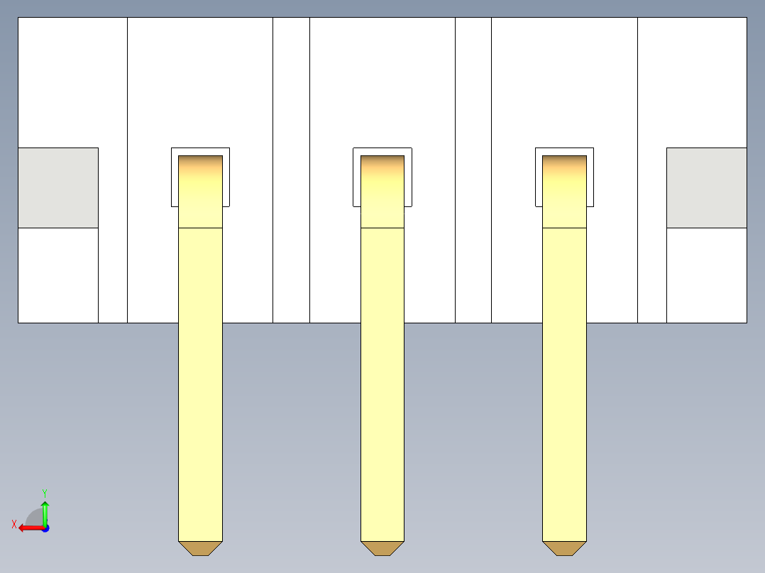 JST-S3B-EH-A后视图