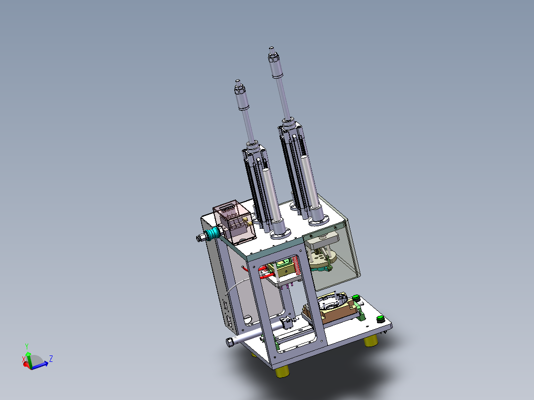 半自动铆压热熔接机